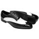 Antonio Cerrelli Black / White Alligator Print Vegan Leather Wingtip Oxford Shoes 6839